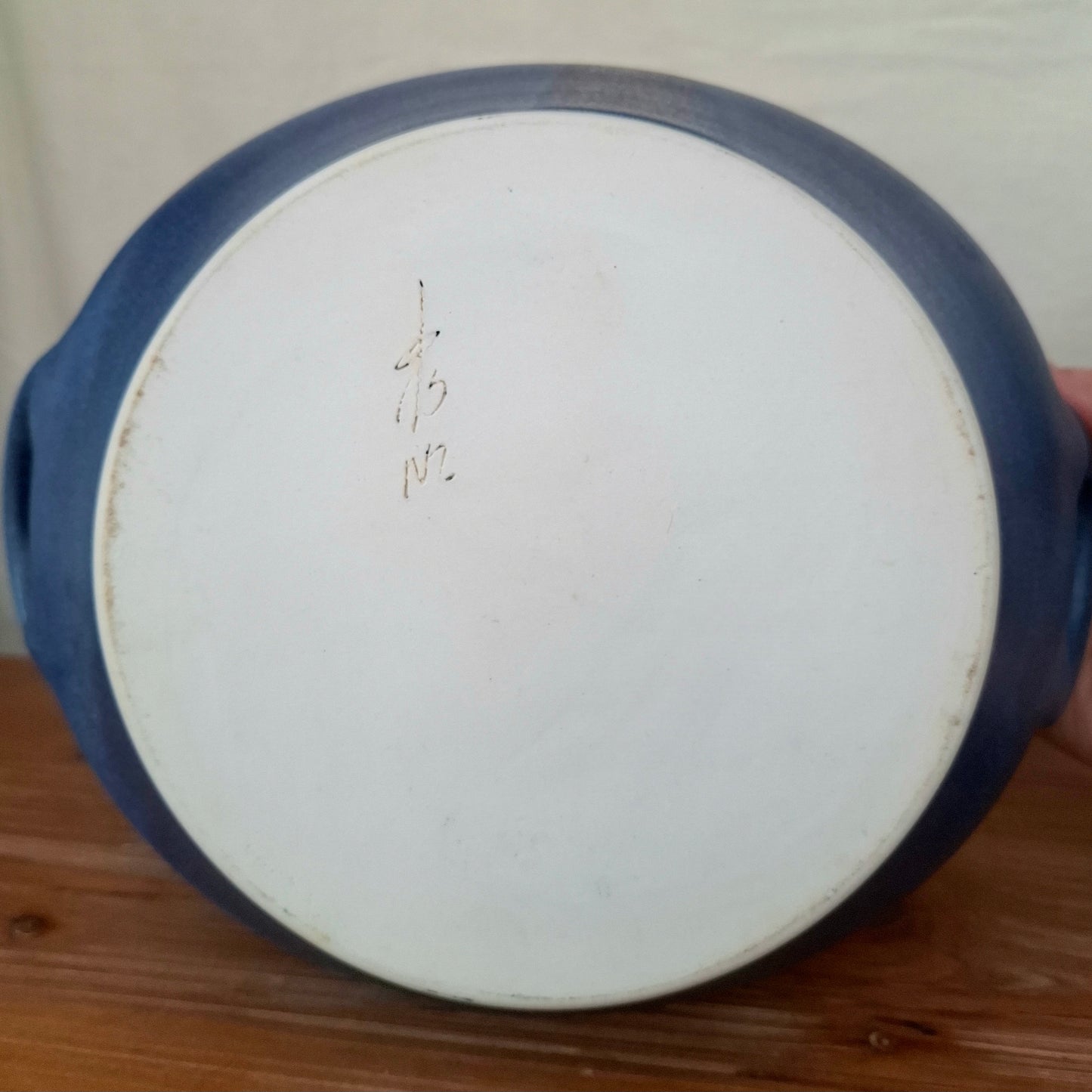 David Koppenjan Blue Casserole Dish