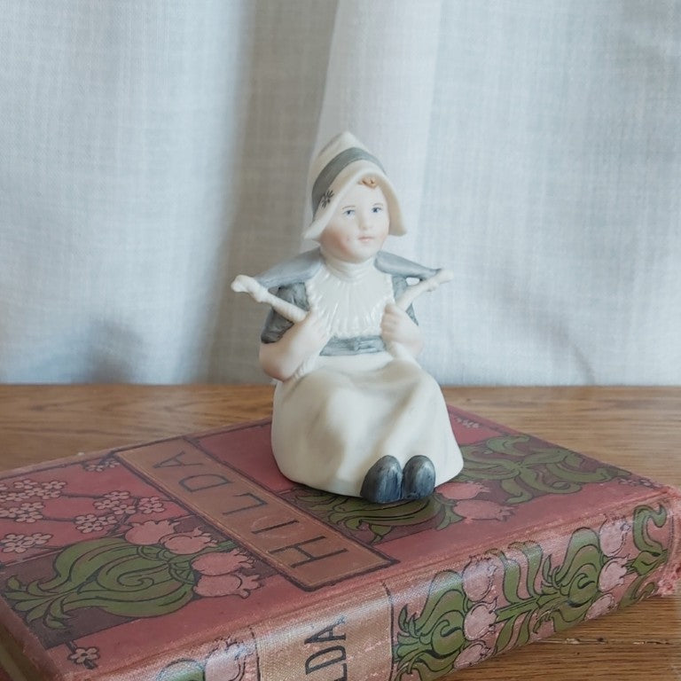Dutch Water Girl Porcelain Figurine