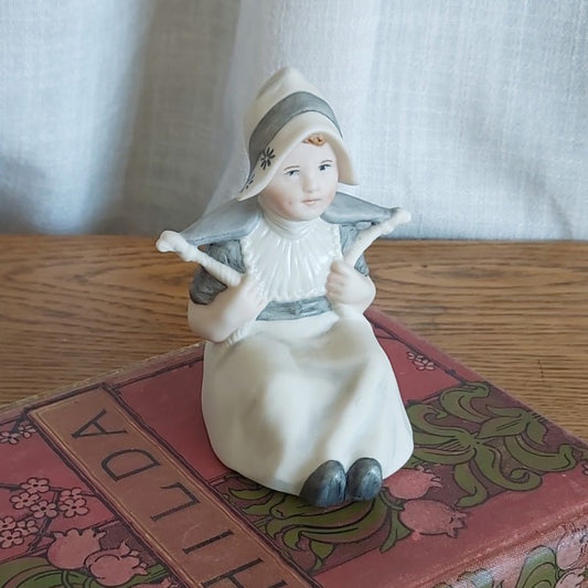 Dutch Water Girl Porcelain Figurine