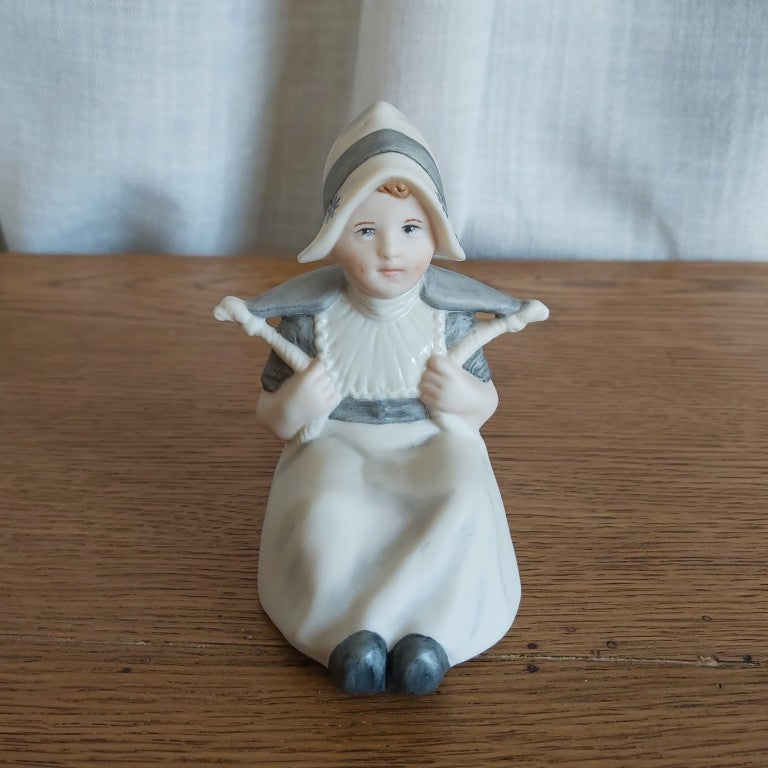Dutch Water Girl Porcelain Figurine