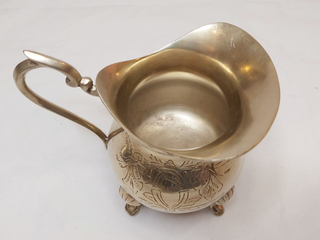 Vintage Engraved EPNS Coffee Pot Set