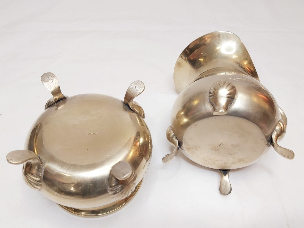 Vintage Engraved EPNS Coffee Pot Set