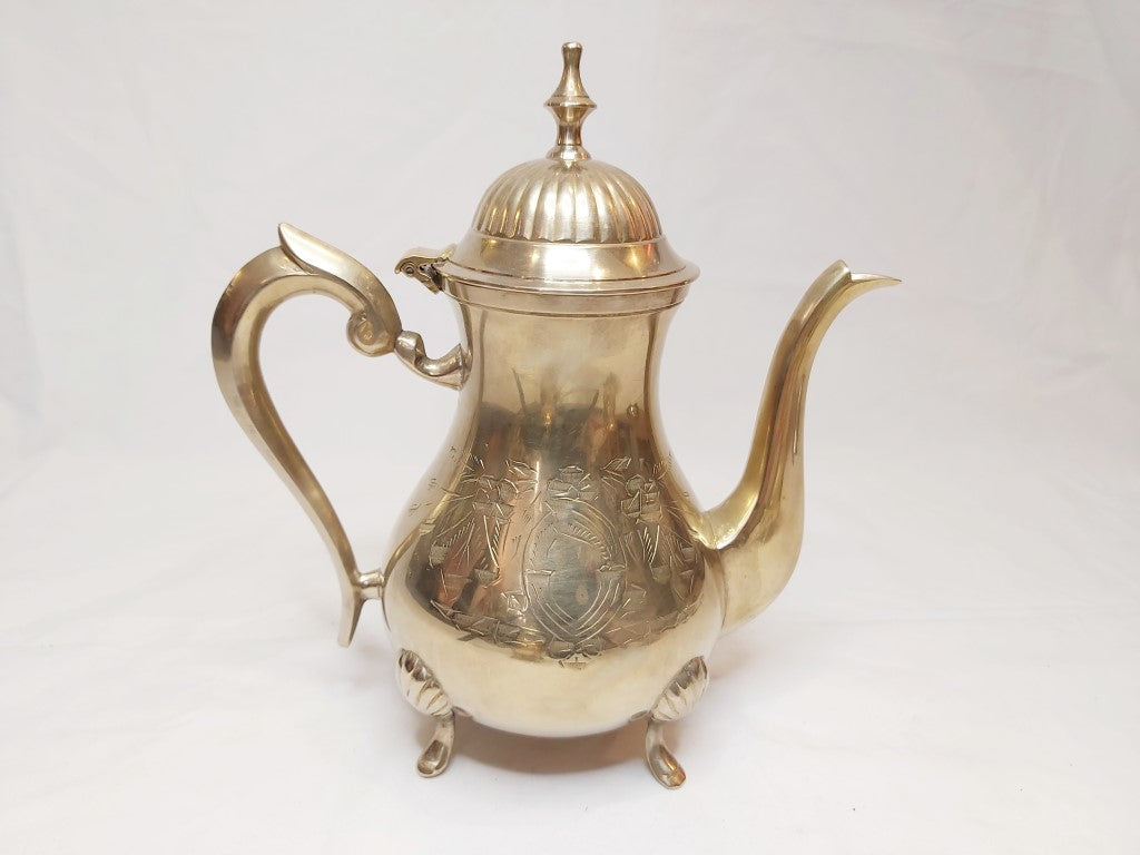 Vintage Engraved EPNS Coffee Pot Set