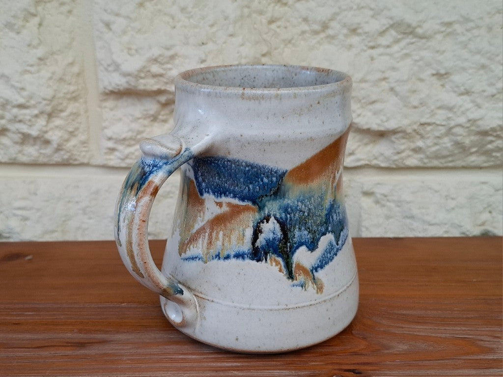 Stunning Flaxton Pottery Tankard Mug