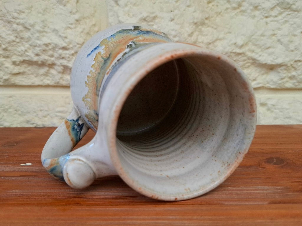 Stunning Flaxton Pottery Tankard Mug
