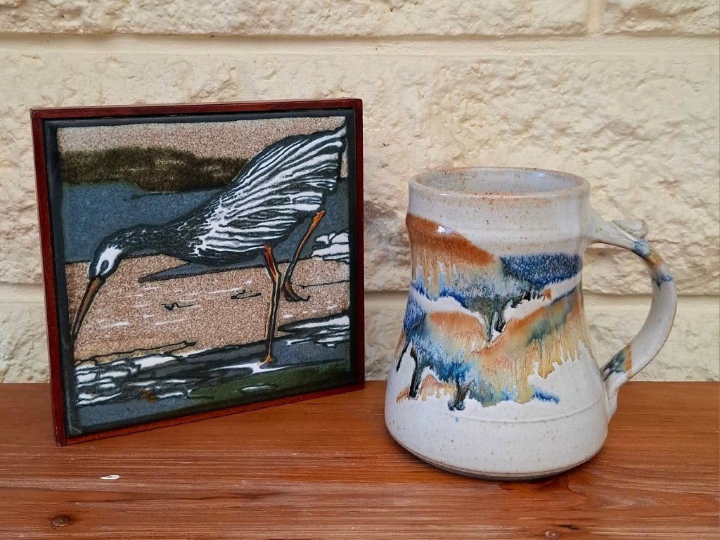 Stunning Flaxton Pottery Tankard Mug