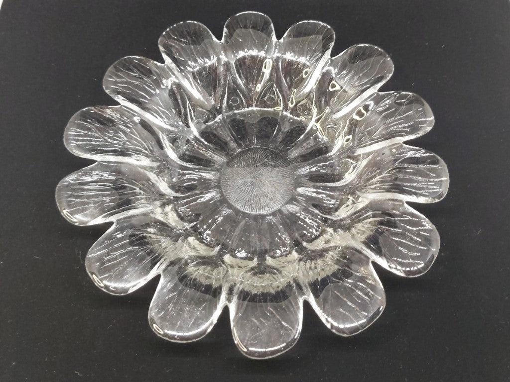2 Vintage Holmegaard of Copenhagen Daisy Flower Bowls