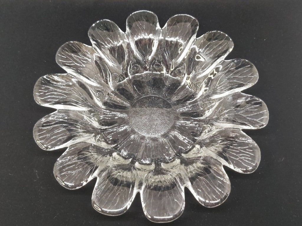 2 Vintage Holmegaard of Copenhagen Daisy Flower Bowls