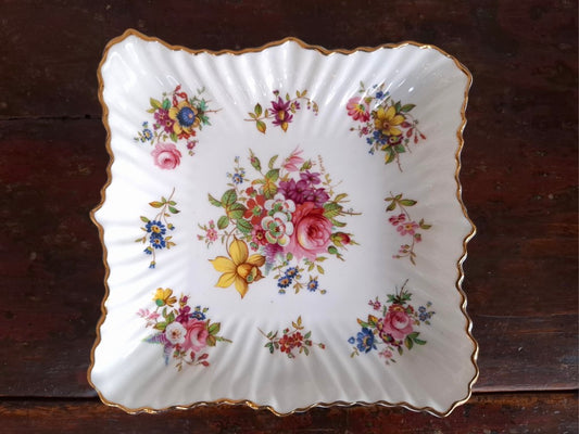 Spode Hammersley Howards Spray Square China Dish