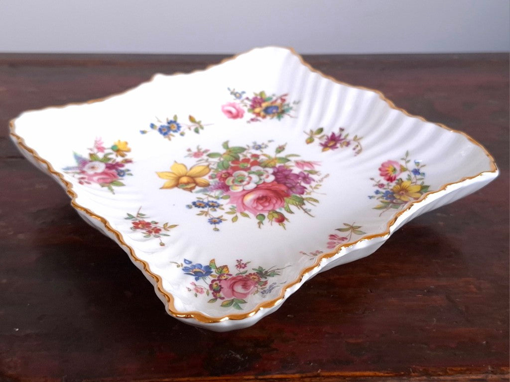 Spode Hammersley Howards Spray Square China Dish