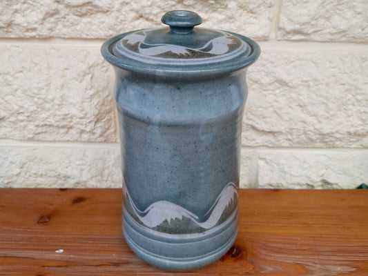 Hugh MacMillan Studio Pottery Large Crock Canister