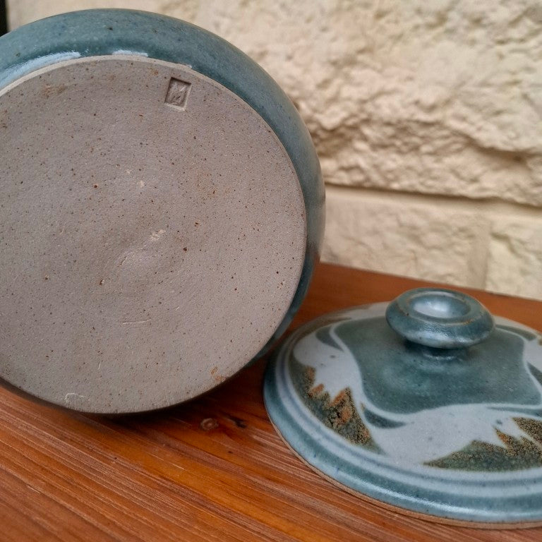 Hugh MacMillan Studio Pottery Large Crock Canister