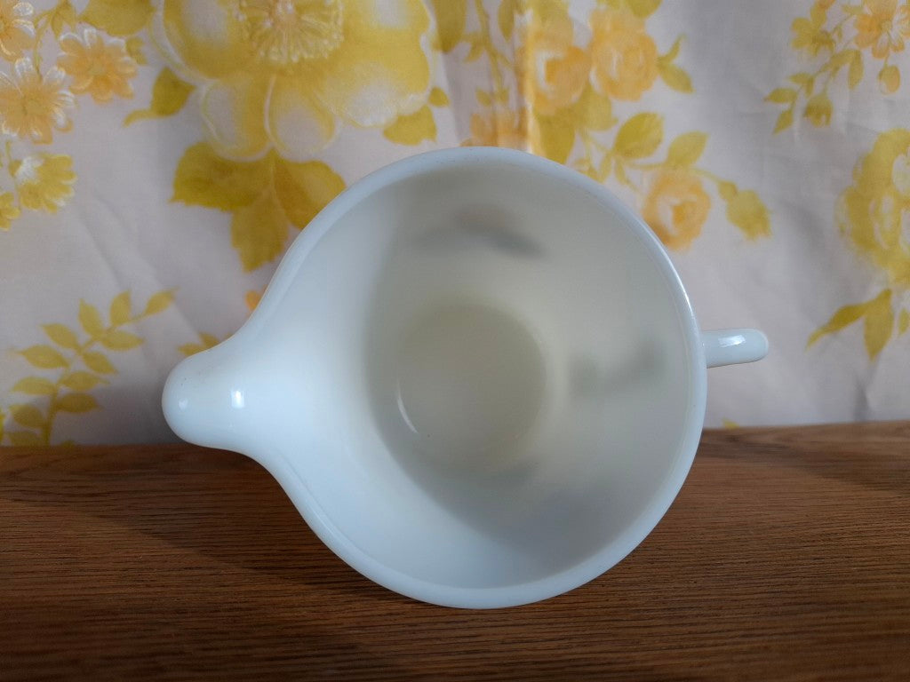 Autumn Glory JAJ Pyrex Milk Glass Jug