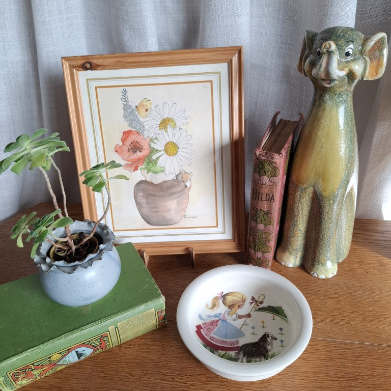 Kelston Crown Lynn Little Bo Peep 1970's Nursery Bowl
