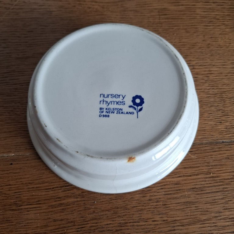 Kelston Crown Lynn Little Bo Peep 1970's Nursery Bowl