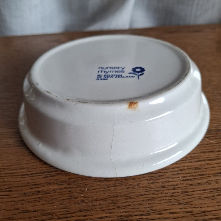 Kelston Crown Lynn Little Bo Peep 1970's Nursery Bowl