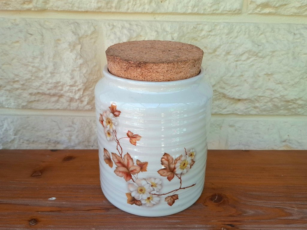 Crown Lynn Titianware Hazelwood Pattern Canister