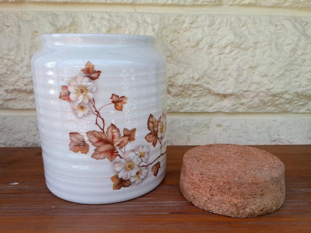 Crown Lynn Titianware Hazelwood Pattern Canister
