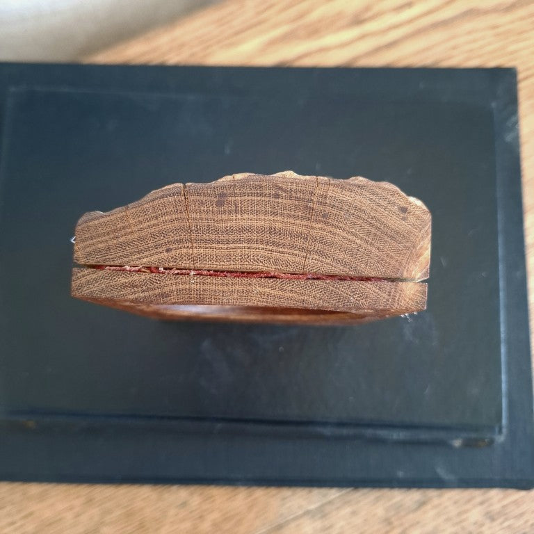 Timber Titbits of Akaroa Kowhai Wood Chunk Small Photo Frame