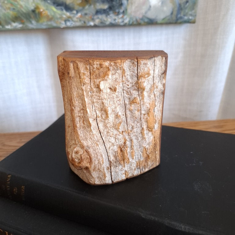 Timber Titbits of Akaroa Kowhai Wood Chunk Small Photo Frame
