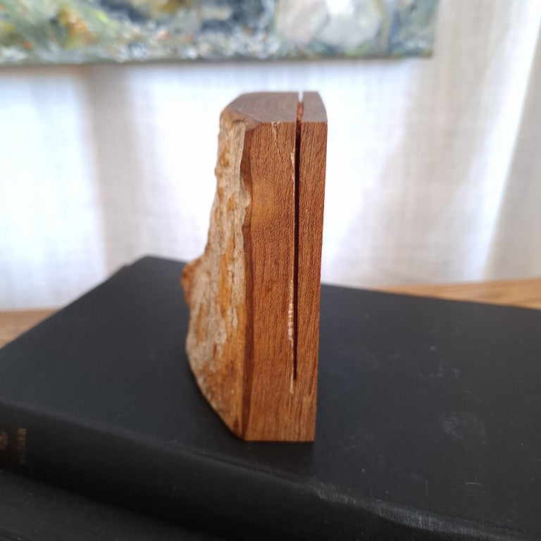 Timber Titbits of Akaroa Kowhai Wood Chunk Small Photo Frame