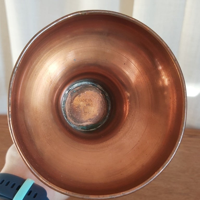 Large Copper and Brass English Ewer