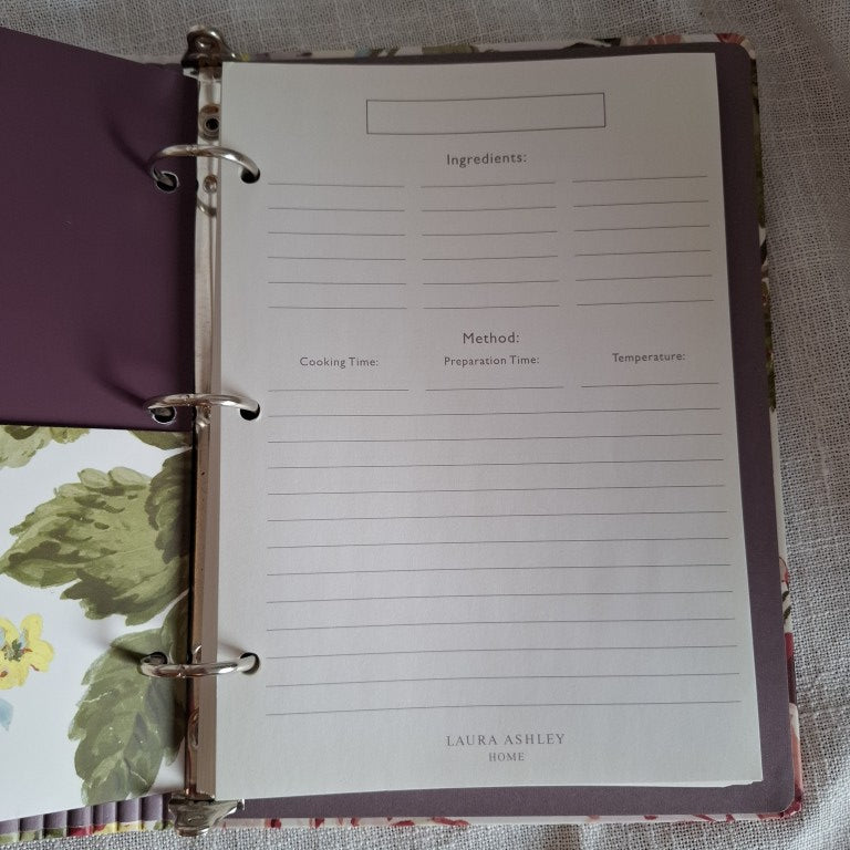 Laura Ashley Recipe Book