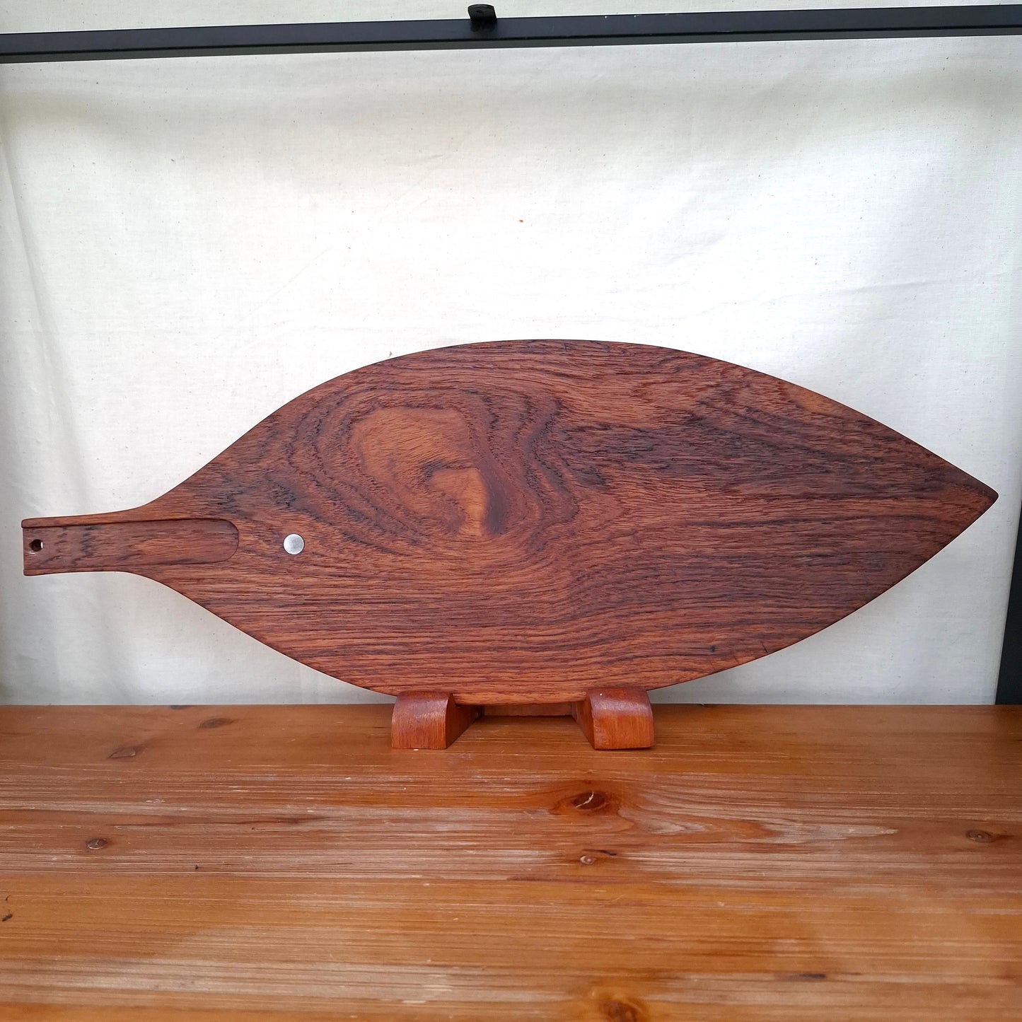 MCM Galatix Burma Teak Leaf Cheese Board