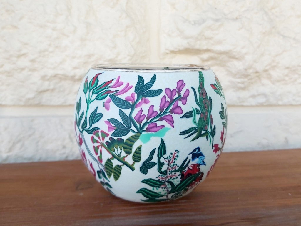 Beautiful Floral Australian Candle Holder