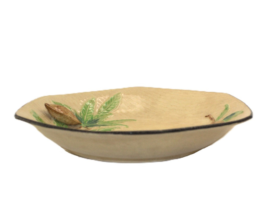 Maruhon Bowl with Almond Leaf Design - Vintage