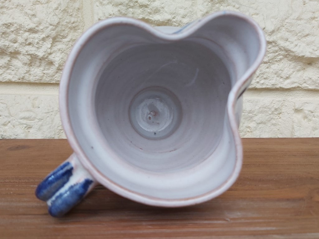 Meister Blue and White Studio Pottery Jug