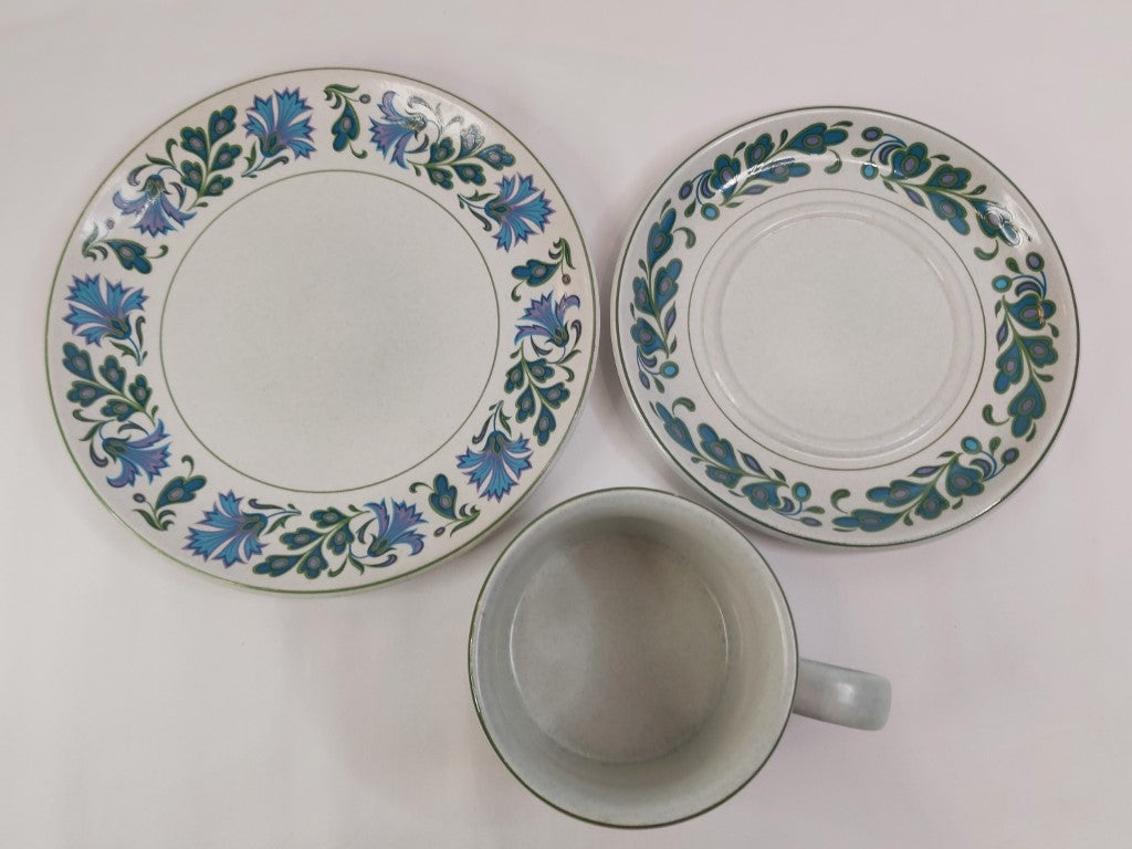 Vintage Midwinter Caprice Cup, Saucer & Side Plate