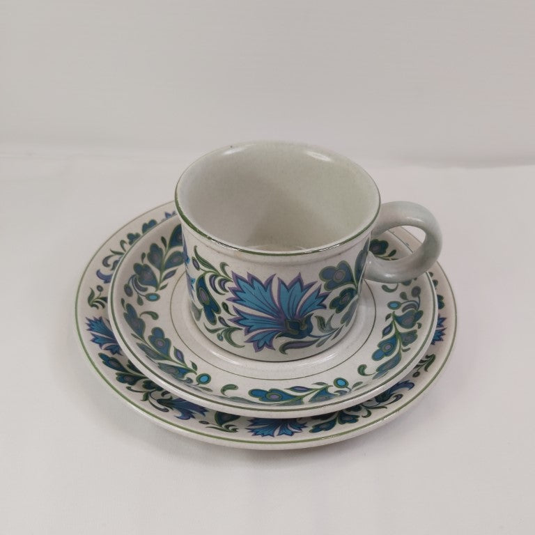 Vintage Midwinter Caprice Cup, Saucer & Side Plate