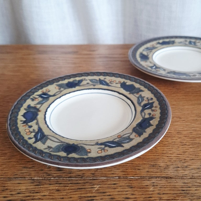 Mikasa Intaglio Arabella Pair of Demitasse Saucers