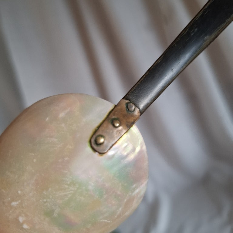 Victorian Mother of Pearl Serving Spoon