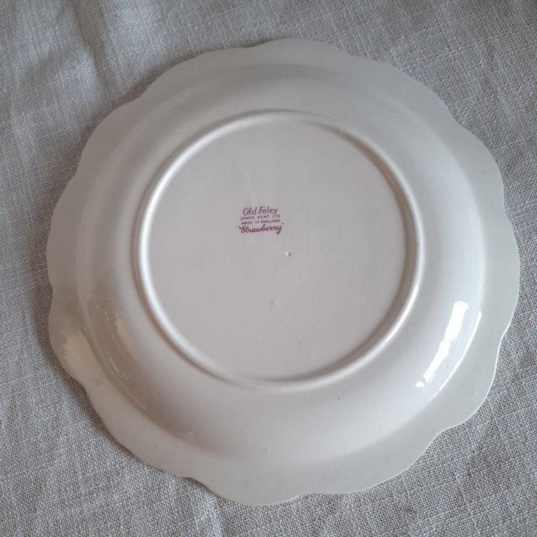 Old Foley James Kent Strawberry Plate