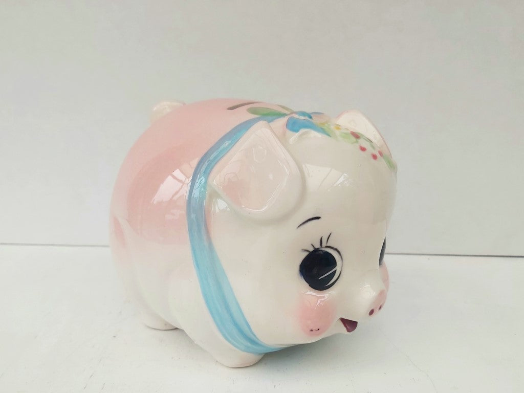 Kitsch Pink Vintage Westpac Piggy Bank