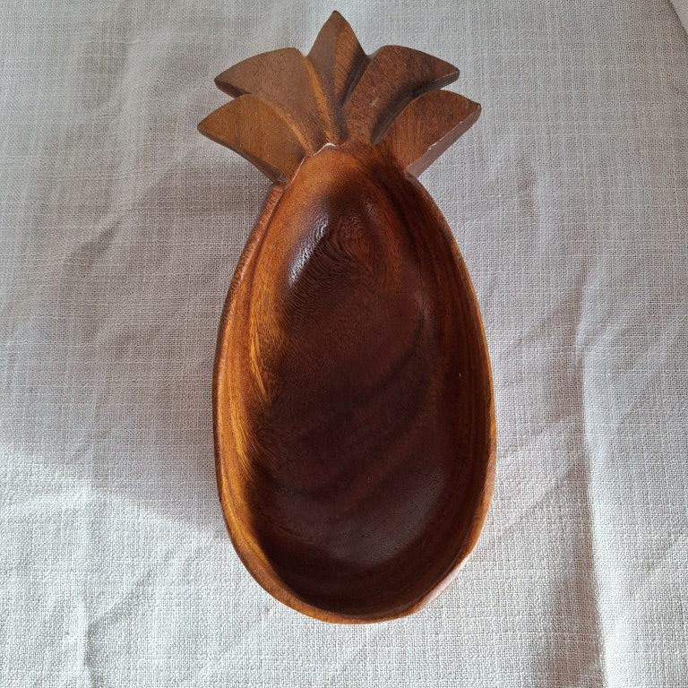 Raintree Wood Pineapple Bowl
