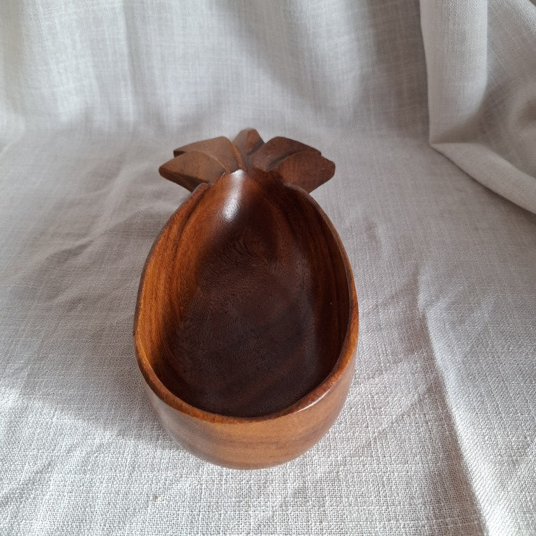 Raintree Wood Pineapple Bowl
