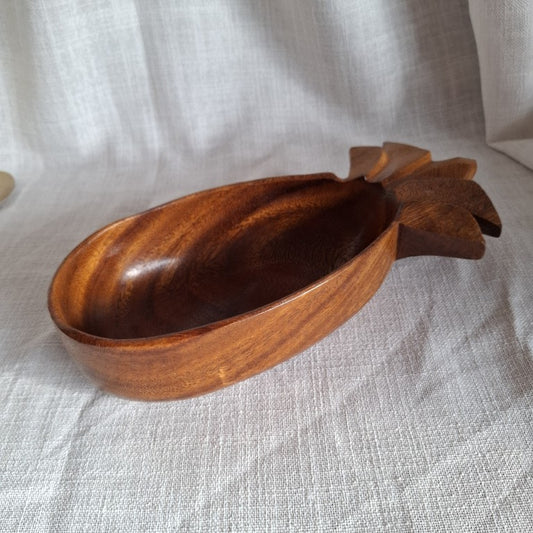 Raintree Wood Pineapple Bowl