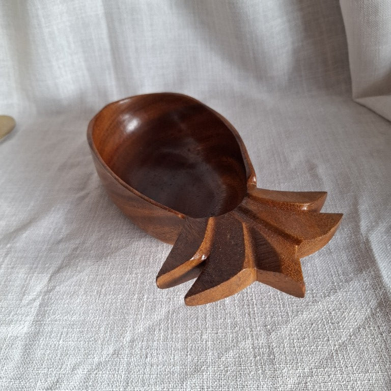 Raintree Wood Pineapple Bowl