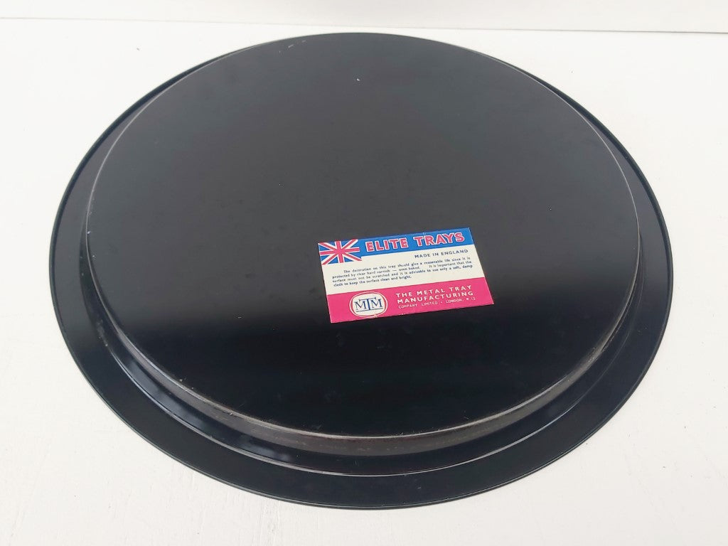 MCM Elite Trays MTM Blue Metal Pop Art Tray
