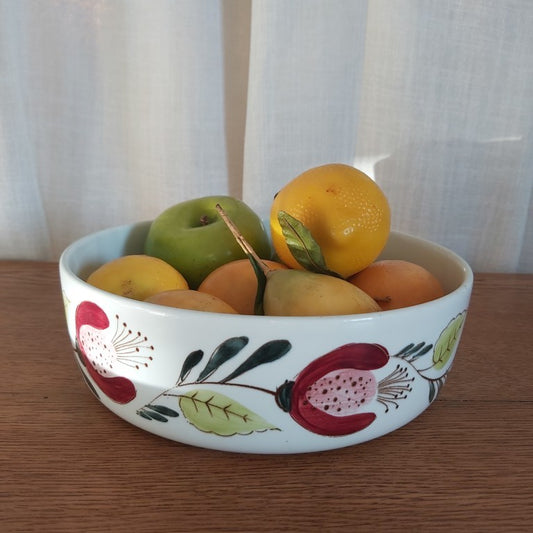 Vintage Rörstrand Dala Bowl 1950s Mid Century Swedish Pottery