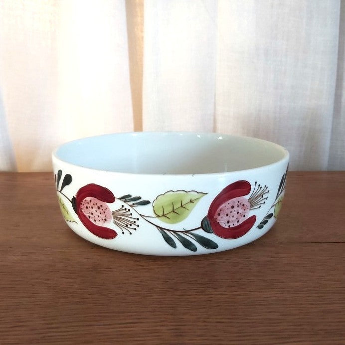 Vintage Rörstrand Dala Bowl 1950s Mid Century Swedish Pottery