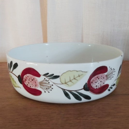 Vintage Rörstrand Dala Bowl 1950s Mid Century Swedish Pottery