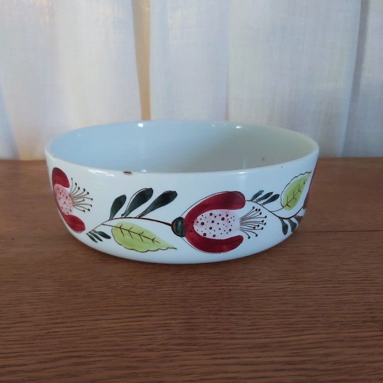Vintage Rörstrand Dala Bowl 1950s Mid Century Swedish Pottery