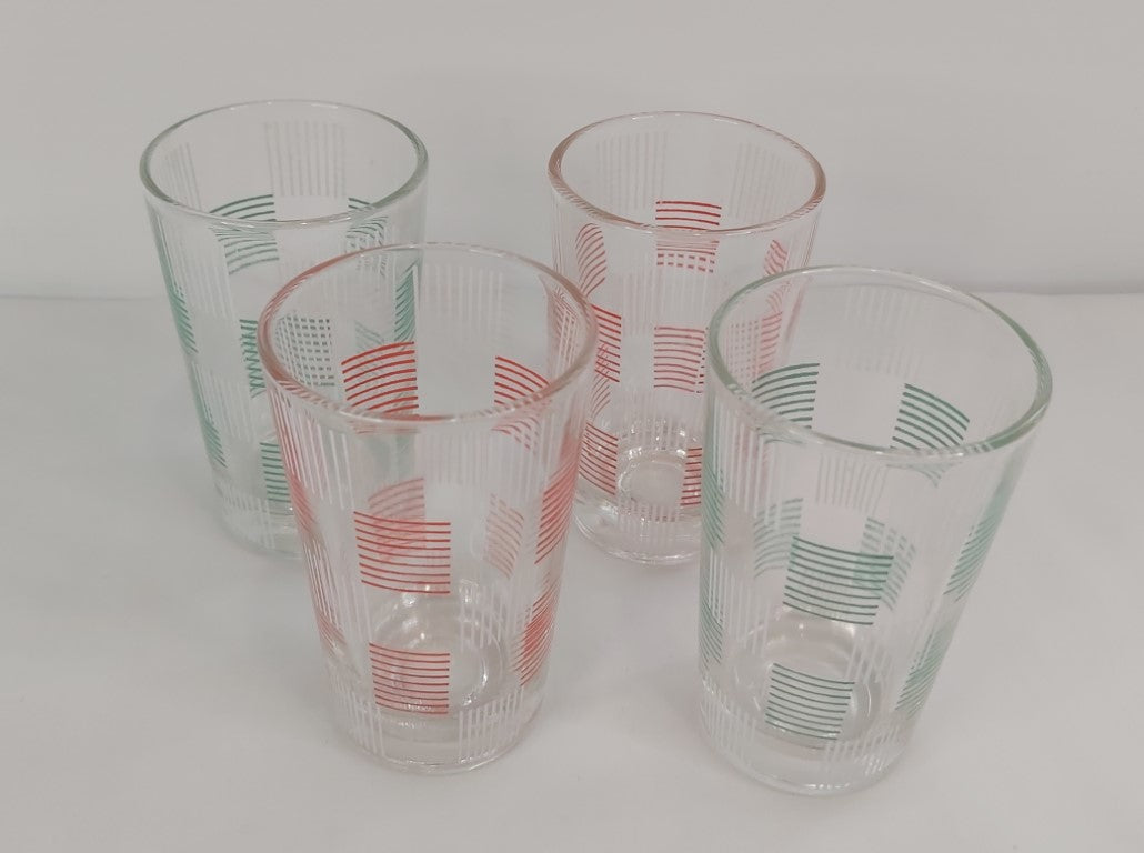 Vintage French Shot Glasses