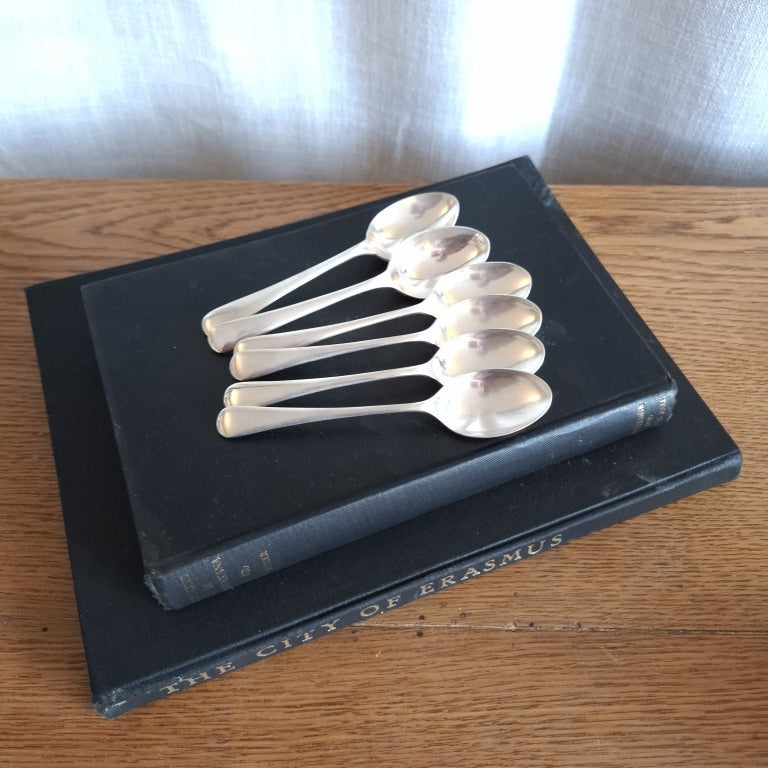 Set of 6 Dalton A1 Sheffield Silver Plate Teaspoons