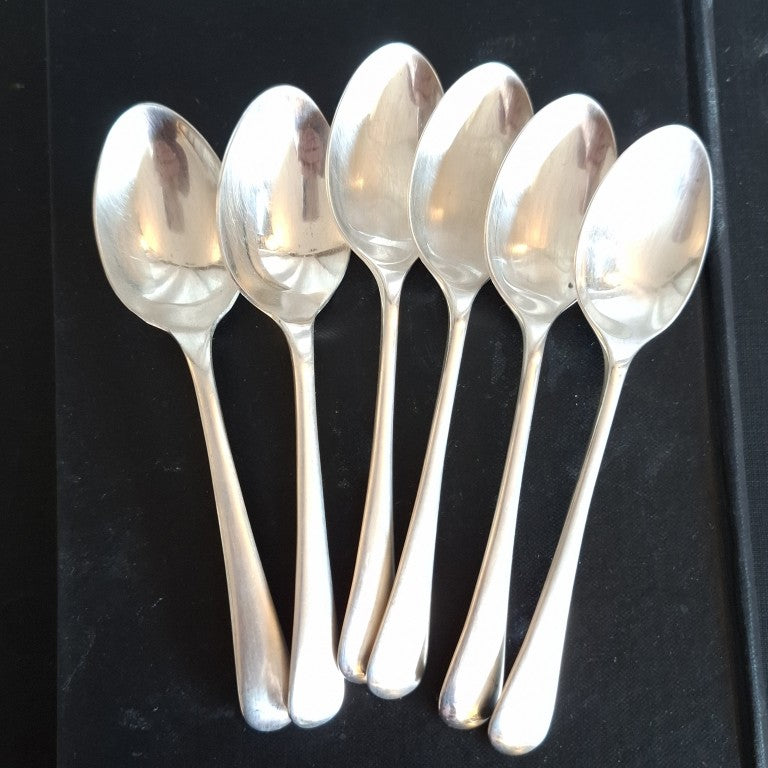 Set of 6 Dalton A1 Sheffield Silver Plate Teaspoons