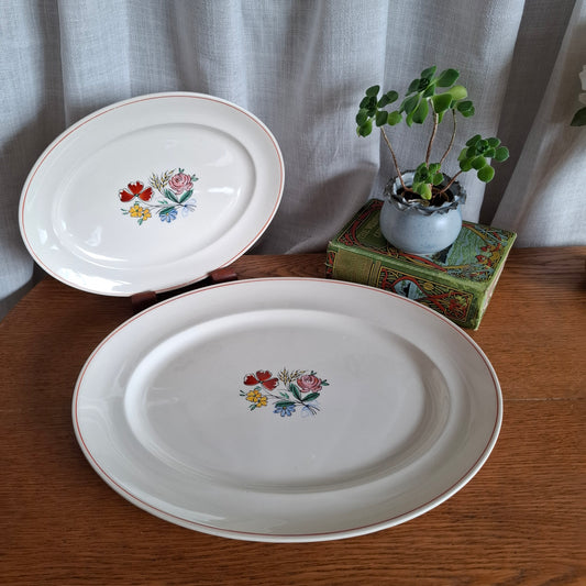 Pair of Early 1940's Grays Pottery Platters